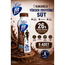 İçim Içim Fit Kakaolu Yüksek Proteınlı Laktozsuz Süt 400 ml x 6 Adet