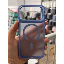 Miscase iPhone 18 Pro Max Aras Standlı Mat Buzlu Magsafe Kılıf