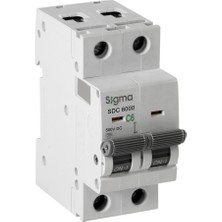 Sigma C2X10A ; Dc Otomatik Sigorta - 10KA