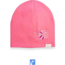 Kardelen Butik Denizli %100 Cotton Çift Kat Kız Çocuk  Penye Bere  ( 4-8 Yaş )