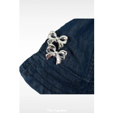 PIECE SIGNATURE %100 Pamuk ( 1-3 Yaş ) Kot Çocuk Balıkçı Şapka ( ( 48-50 cm )