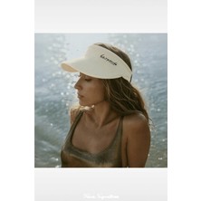 PIECE SIGNATURE Arkadan Lastik Kemerli, Ayarlamalı, Yeni Tenis Şapkası ( Size 57-58 cm )