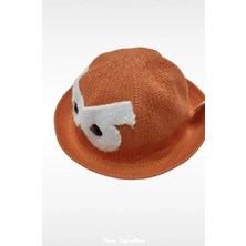 PIECE SIGNATURE Ahtapot Merserize Çocuk Şapka ( 2-5 Yaş ) ( Orange )