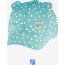 Kardelen Butik Denizli %100 Pamuk Bebek  Güneş Şapkası  ( Kız Çocukları Için ) ( 0-18 Aylık ) ( Size 44-46 )