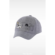 PIECE SIGNATURE %100 Pamuk Erkek Çocuk Için Güneş Şapkası ( 1-3 Yaş ) ( Size 48-50 )
