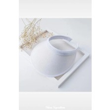 PIECE SIGNATURE Yaz Kadın ve Erkek Için Boş Hasır Şapka ( 53-59 cm )