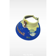 PIECE SIGNATURE Çocuklar Için Sevimli Hayvanlar Ayarlanabilir Güneş Şapkası ( 3-9 Yaş ) ( Size 50-55 cm )