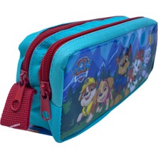 Elit Paw Patrol Turkuaz Iki Bölmeli Kalem Çantası