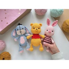 Amigurumi Oyun Arkadaşı  Winnie The Pooh+ Piglet ve Eyore