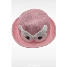 PIECE SIGNATURE Ahtapot Merserize Çocuk Şapka ( 2-5 Yaş) ( Açık Pembe )