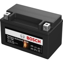 Bosch FA108 YTX7A-BS 12V 6 Ah Bakımsız Motosiklet Aküsü 2026ÜRETIM
