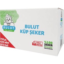 Bulut Küp Şeker 750 gr 20’li Koli