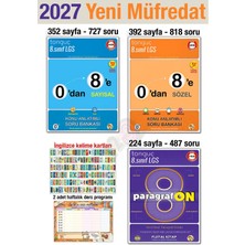 Tonguç Akademi 8. Sınıf 2027 0'dan 8'e Tüm Dersler Konu Anlatımlı Paragrafon Soru Bankası Seti Lgs