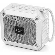 Blic Bls-84 6W Bluetooth 5.4 Kablosuz Hoparlör 1200MAH Taşınabilir Speaker USB Tf Kart Destekli Beyaz