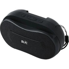 Blic Bls-96 6W Bluetooth Hoparlör – Telefon Standlı, 1200MAH, USB Tf Kart Destekli Askılı Taşınabilir Speaker Siyah