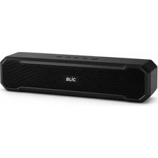 Blic Bls-85 Bluetooth 5.4 Kablosuz Masaüstü Hoparlör 6W Rms 1500MAH Tf USB T-C Destekli Siyah