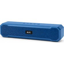 Blic Bls-85 Bluetooth 5.4 Kablosuz Masaüstü Hoparlör 6W Rms 1500MAH Tf USB T-C Destekli Mavi