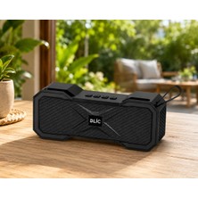 Blic Bls-94 6W Stereo Bluetooth 5.4 Hoparlör 1500MAH Yatay Tasarımlı Taşınabilir Kablosuz Speaker Siyah