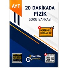 Dakika Yayınları 20 Dakikada Ayt Fizik Soru Bankası – Konu Anlatımlı Video Çözümlü – Dersi Dinle Soruları Çöz – Yks Ayt Fizik Hazırlık Kitabı