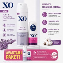 Xo Soft & Effective Kadın Deodorant Sprey 150 ml + Roll-On 50 ml Avantajlı Paket