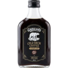 Gronland Cold Brew Coffee Amerıcano 200 ml *1'li