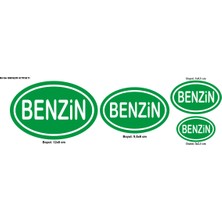 BİRİM Benzin Işareti Sticker Etiketi