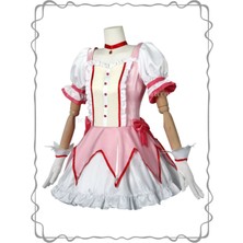 Anime Madoka Kostüm Cosplay Madoka Magica Elbise Set
