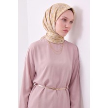 Silk Home Soft Eşarp Paisley Altın Sarısı
