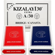 Kızılay A/30 Briç Iskambil Oyun Kağıdı 12'li