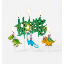 Partyplus Dinazor Happy Birthday 4 Lü Mum Seti