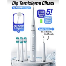 Auhma AMF14 Ultrasonik Akıllı Diş Temizleme Cihazı ve Tartar Temizleyici (Ipx8 Su Geçirmez / 5 Modlu)
