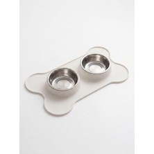 Together Petonik Silikon Mat Tabanlı Kedi ve 2'li Köpek Mama ve Su Kabı 250ML