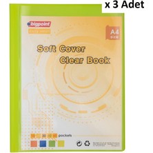 Bigpoint Lolly Serisi Soft Sunum Dosyası Cepli 10'lu Yeşil x 3 Adet