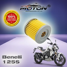 Moton Benelli 125S Uyumlu Yağ Filtresi - 125 S Euro 4 / Euro 5 Motor Yağ Filtresi (2019 - 2026)