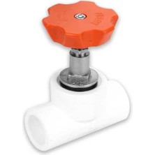 Plastik 20MM Kelebek Başlı Vana