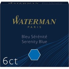 Waterman Dolma Kalem Kartuşu Mavi Florida 277793