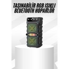 Uslucan Alışveriş Çift Çıkışlı Güçlü Bataryalı Kablosuz Yüksek Ses Kaliteli Bluetooth Hoparlör