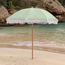 Happy Trend Flamingueo Plaj Şemsiyesi, Yüzme Havuzu, Açık Teras, Upf 50+ Koruma, Yükseklik ve Ayarlanabilir Yönlendirme, Taşıma Çantası, Polyester, 210 x 180 cm