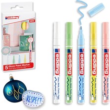 Happy Trend Edding 751 Hobi Sanat Kalemi 5'li Set Pastel Karışık