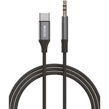 Omrs Store 3.5mm Aux Ses Kablosu, Kumaş Örgülü, Stereo Destekli