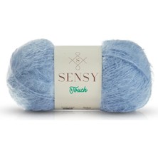 Happy Trend Sensy Touch Iplik, 3,5 Oz, 268 Yarda, Ölçü 3 (Bebe Mavisi)