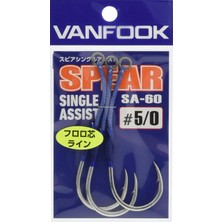 Happy Trend Vanfook Tekli Asist Iğne Sa-60 #5/0 (3 Pcs./pack)