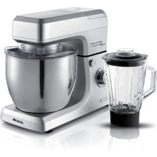 Happy Trend Ariete Pastamatic Gourmet 7 Lt Mutfak Şefi 1598/10 - Gurme Pastamatik, 1200 Watt, Cam, 1,5 Lt Cam Blender, Ani Parçalama Fonksiyonu, Sıçrama Önleyici Kapak, Paslanmaz Çelik 7 Lt Hazne