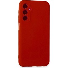 Marsilyan™- Samsung Galaxy M34 5g Kılıf First Silikon - Kırmızı
