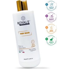 Bezos Argan Keratin Saç Maskesi 500 ml - Milk Honey