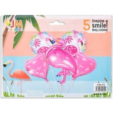 Bezos SVN-257 Balon Folyo Set Yüzük Flamingo 1 Adet