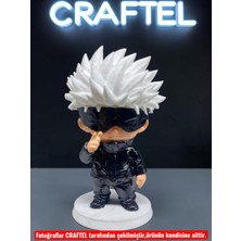 Craftel Jujutsu Kaisen Satoru Gojo Funko Pop Tarzı 10 cm Figür - Koleksiyonluk Hobi Masaüstü Biblo