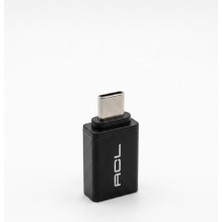 Acl USB Type C Dönüştürücü Adaptör USB 3.0 To Type-C Otg Hızlı Veri Transferi ve Şarj Çevirici