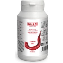 Depposite Yenilebilir Su Bazlı Toz Gıda Boyası 100 gr Kırmızı