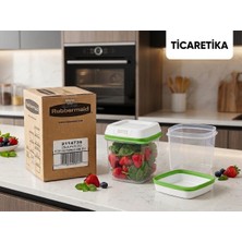 Rubbermaid Freshworks 2'li Taze Saklama Kabı Seti (1.7 L)